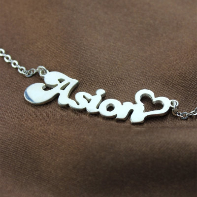 My Name Necklace Personalised in Silver - The Name Jewellery™