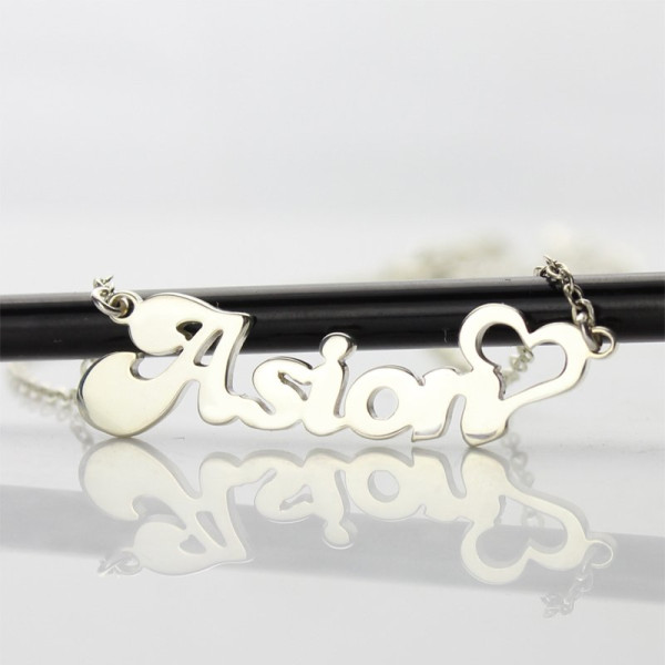 My Name Necklace Personalised in Silver - The Name Jewellery™