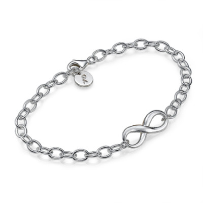 Sterling Silver Infinity Bracelet/Anklet - The Name Jewellery™