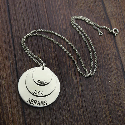 Jewellery For Moms - Three Disc Necklace - The Name Jewellery™