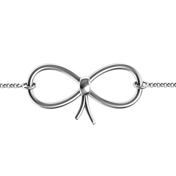 Personalised Classic Bow Bracelet - The Name Jewellery™