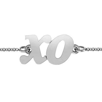 Personalised Classic Kiss and Hug Bracelet - The Name Jewellery™