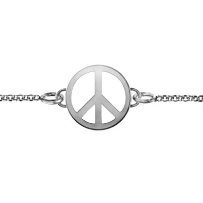 Personalised Shanti Peace Bracelet - The Name Jewellery™