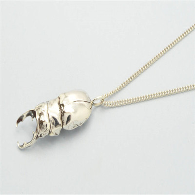 Ferum Beetle Pendant - The Name Jewellery™