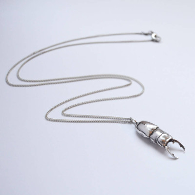 Ferum Beetle Pendant - The Name Jewellery™