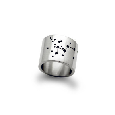 Personalised Wide Constellation Ring - The Name Jewellery™
