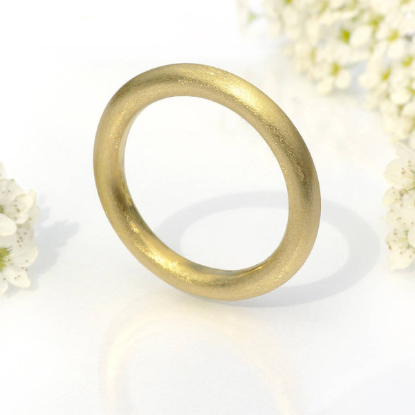 Mens Halo Wedding Ring, 18ct Gold - The Name Jewellery™