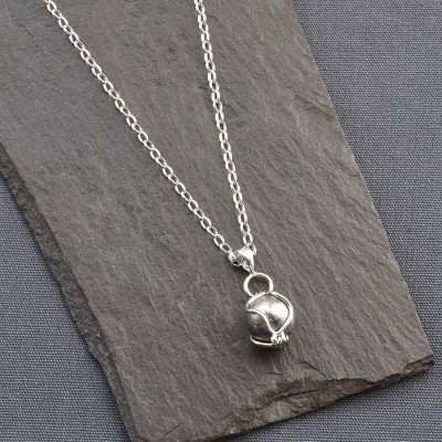 Meteorite Spinning Orb Necklace - The Name Jewellery™