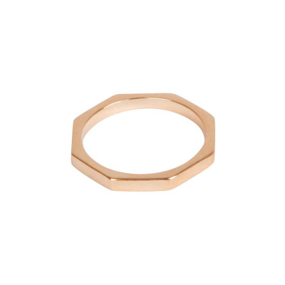 Octagon Bolt Ring - The Name Jewellery™