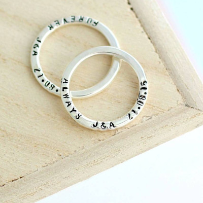Personalised Message Ring - The Name Jewellery™