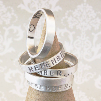 Personalised Remember… Your Story Ring - The Name Jewellery™