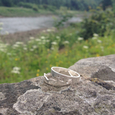 Personalised River Ring - The Name Jewellery™
