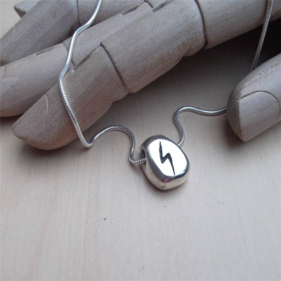 Personalised Silver Rune Neckace - The Name Jewellery™