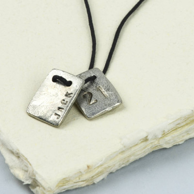 Personalised Dog Tag Necklace - The Name Jewellery™