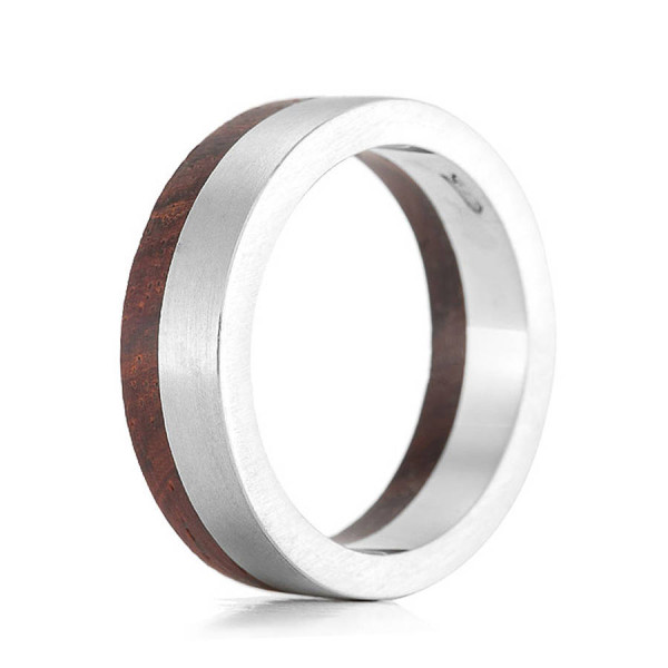 Wood Ring Rivet - The Name Jewellery™