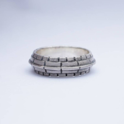 Roof Silver Ring - The Name Jewellery™