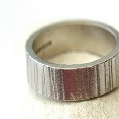 Roughed Up Ring - The Name Jewellery™