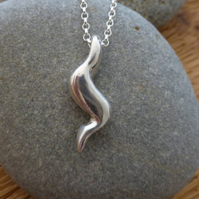 Silver Serpent Necklace - The Name Jewellery™