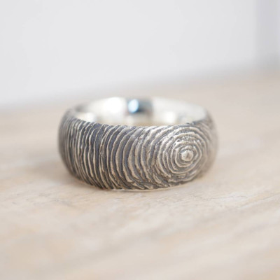 Silver Slate Ring - The Name Jewellery™