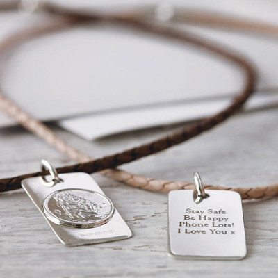 St Christopher Necklace - The Name Jewellery™