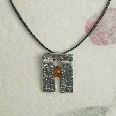 Stonehenge Rising Sun Necklace - The Name Jewellery™