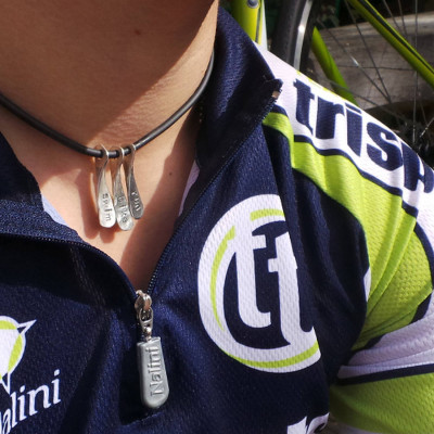 Triathlon Swim Bike Run Necklace - The Name Jewellery™